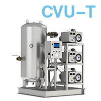 CVU-T Type on base of 3 pumps